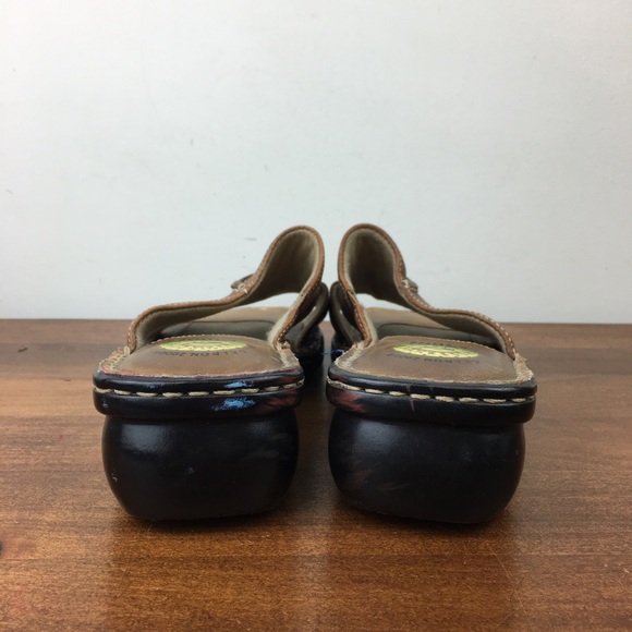 Earth Spirit Shoes Women’s Size 8 Gelron 2000 Hope Brown Leather Slide Sandals. - Picture 10 of 12